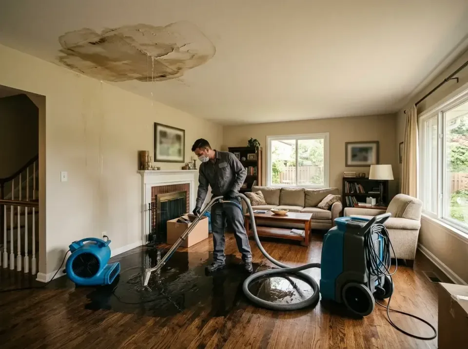 attic-pipe-burst-ceiling-drip-008 — frequently asked questions, Water Damage Restoration & Carpet Care in Lawnside, NJ